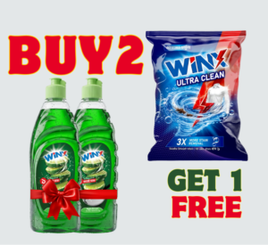 2pcs Dishwash 500ml Offer